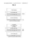 Apparatus and methed for constructing a data unit that includes a buffer status report diagram and image