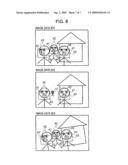 Image output method, image output device, and image output program diagram and image