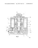 Fluid Compressor with Aerostatic Bearing, Control System of a Compressor with Aerostatic Bearing and Method of Controlling a Compressor with Aerostatic Bearing diagram and image