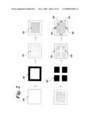 IMAGEWISE PATTERNING OF FILMS AND DEVICES COMPRISING THE SAME diagram and image
