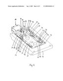 Actuating Device for Shut-Off Needles in Injection Molding Machines Having Needle Valve Nozzles diagram and image