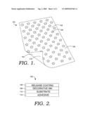 REPOSITIONABLE SELF-ADHESIVE GIFTWRAP diagram and image