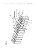 Battery pack secured by end plates diagram and image