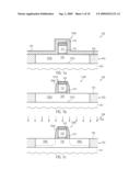 METHOD FOR INCREASING PENETRATION DEPTH OF DRAIN AND SOURCE IMPLANTATION SPECIES FOR A GIVEN GATE HEIGHT diagram and image