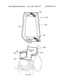 Recyclable Protective Barrier for Use in Advertising diagram and image