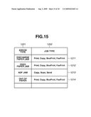 INFORMATION PROCESSING APPARATUS AND JOB PROCESSING METHOD diagram and image