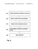 Method and Apparatus for Selecting an Access diagram and image