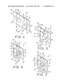 Hook device having foldable structure diagram and image