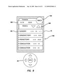 WRIST-MOUNTED LASER WITH ANIMATED, PAGE-BASED GRAPHICAL USER-INTERFACE diagram and image