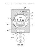 WRIST-MOUNTED LASER WITH ANIMATED, PAGE-BASED GRAPHICAL USER-INTERFACE diagram and image