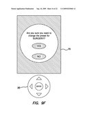 WRIST-MOUNTED LASER WITH ANIMATED, PAGE-BASED GRAPHICAL USER-INTERFACE diagram and image