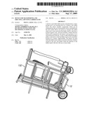 DEVICE FOR TRANSPORTING AND ERECTING A HUNTING LADDER STAND diagram and image