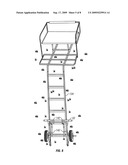 DEVICE FOR TRANSPORTING AND ERECTING A HUNTING LADDER STAND diagram and image