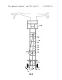 DEVICE FOR TRANSPORTING AND ERECTING A HUNTING LADDER STAND diagram and image