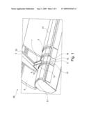 SEPARATION ELEMENT FOR ATTENUATING THE PROPAGATION OF LIGHT IN AN AIRCRAFT diagram and image