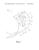 SEPARATION ELEMENT FOR ATTENUATING THE PROPAGATION OF LIGHT IN AN AIRCRAFT diagram and image