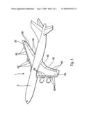 METHOD AND DEVICE FOR PILOTING AN AIRCRAFT OPTIMIZING THE CONTROL OF THE AILERONS IN AN ENHANCED-LIFT CONFIGURATION diagram and image