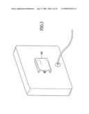 FLAT PANEL DISPLAY INCLUDING A HINGE ASSEMBLY diagram and image