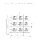 Passive matrix organic light emitting diode display device diagram and image