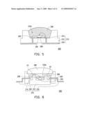 LIGHT EMITTING DIODE PACKAGE STRUCTURE AND METHOD FOR FABRICATING THE SAME diagram and image