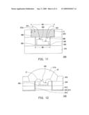 LIGHT EMITTING DIODE PACKAGE STRUCTURE AND METHOD FOR FABRICATING THE SAME diagram and image