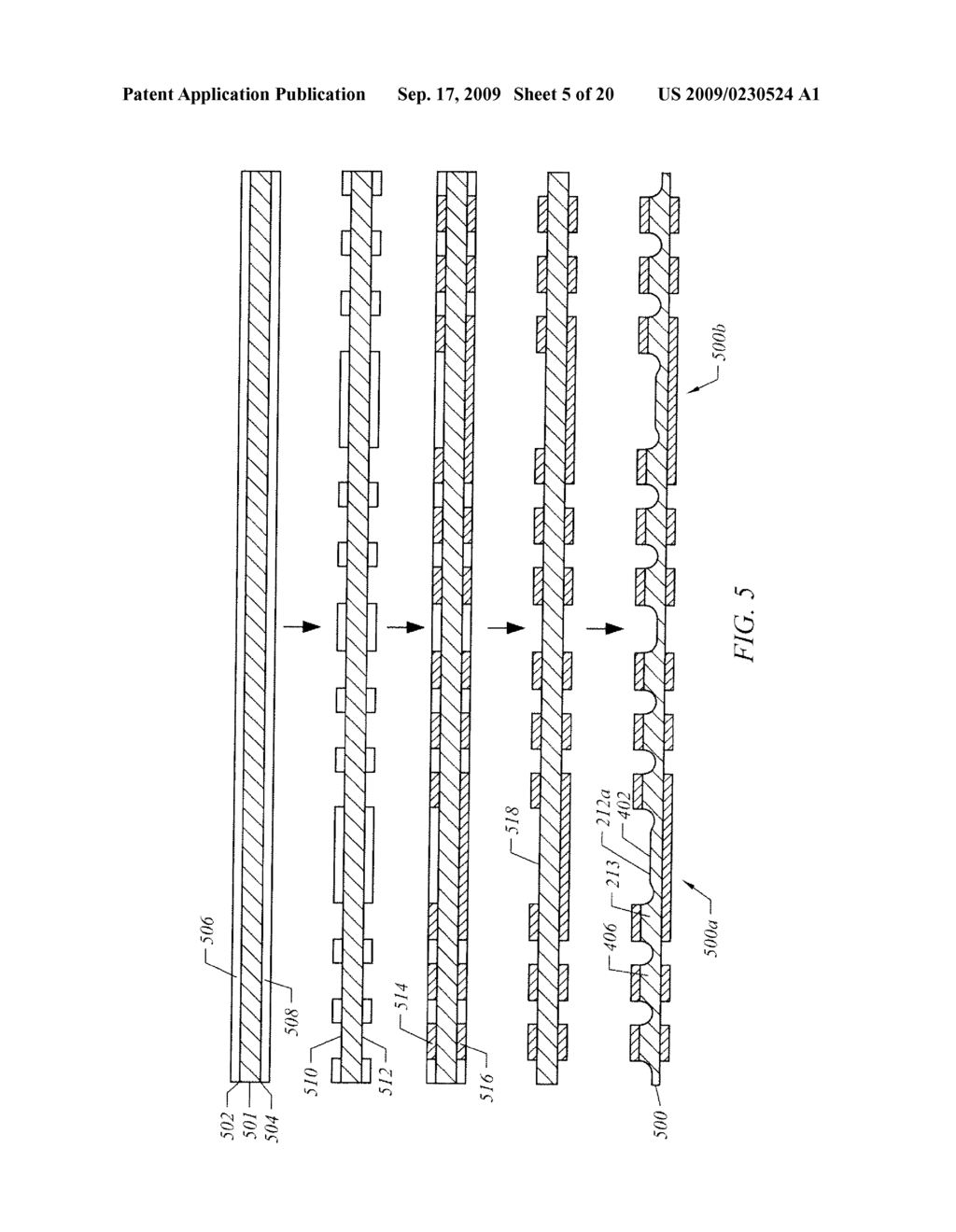 SEMICONDUCTOR CHIP PACKAGE HAVING GROUND AND POWER REGIONS AND MANUFACTURING METHODS THEREOF - diagram, schematic, and image 06