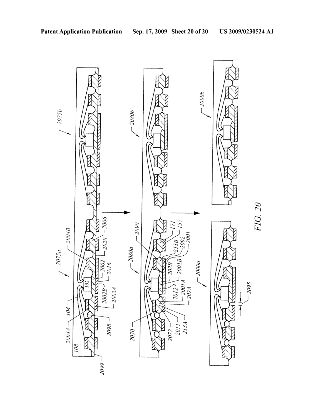 SEMICONDUCTOR CHIP PACKAGE HAVING GROUND AND POWER REGIONS AND MANUFACTURING METHODS THEREOF - diagram, schematic, and image 21