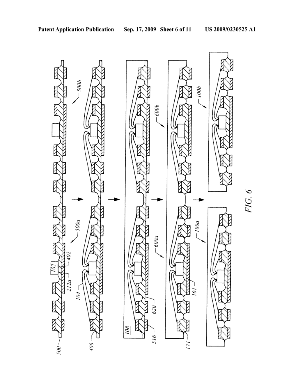 ADVANCED QUAD FLAT NO LEAD CHIP PACKAGE HAVING MARKING AND CORNER LEAD FEATURES AND MANUFACTURING METHODS THEREOF - diagram, schematic, and image 07