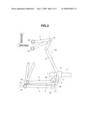 FRONT SUSPENSION APPARATUS FOR VEHICLE diagram and image