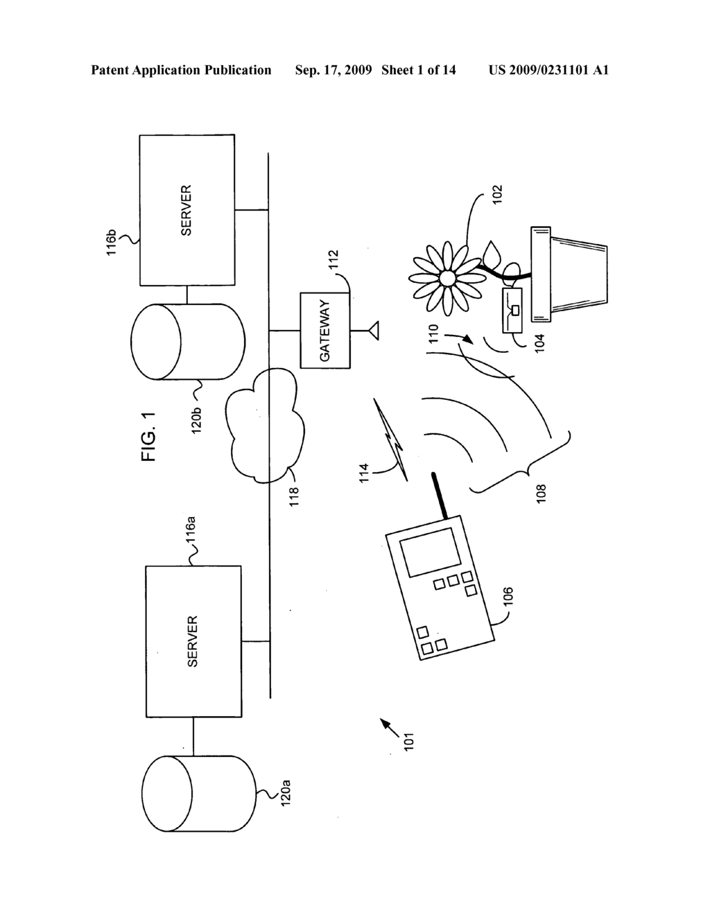 Electronic tag and method for using an electronic tag configured to track at least one plant - diagram, schematic, and image 02