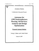 MINIATURE ANTENNA FOR WIRELESS COMMUNICATIONS diagram and image