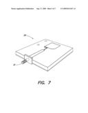 CIRCULARLY POLARIZED PATCH ANTENNA WITH SINGLE SUPPLY POINT diagram and image