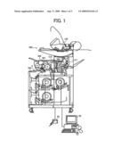 Image scanning unit diagram and image