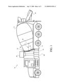 Apparatus for the thermal conditioning of concrete diagram and image