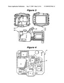 GSM mobile watch phone diagram and image