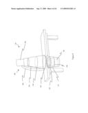 Fluoroscopy operator protection device diagram and image