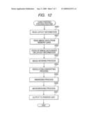 Printing apparatus and printing method with respect to medium diagram and image