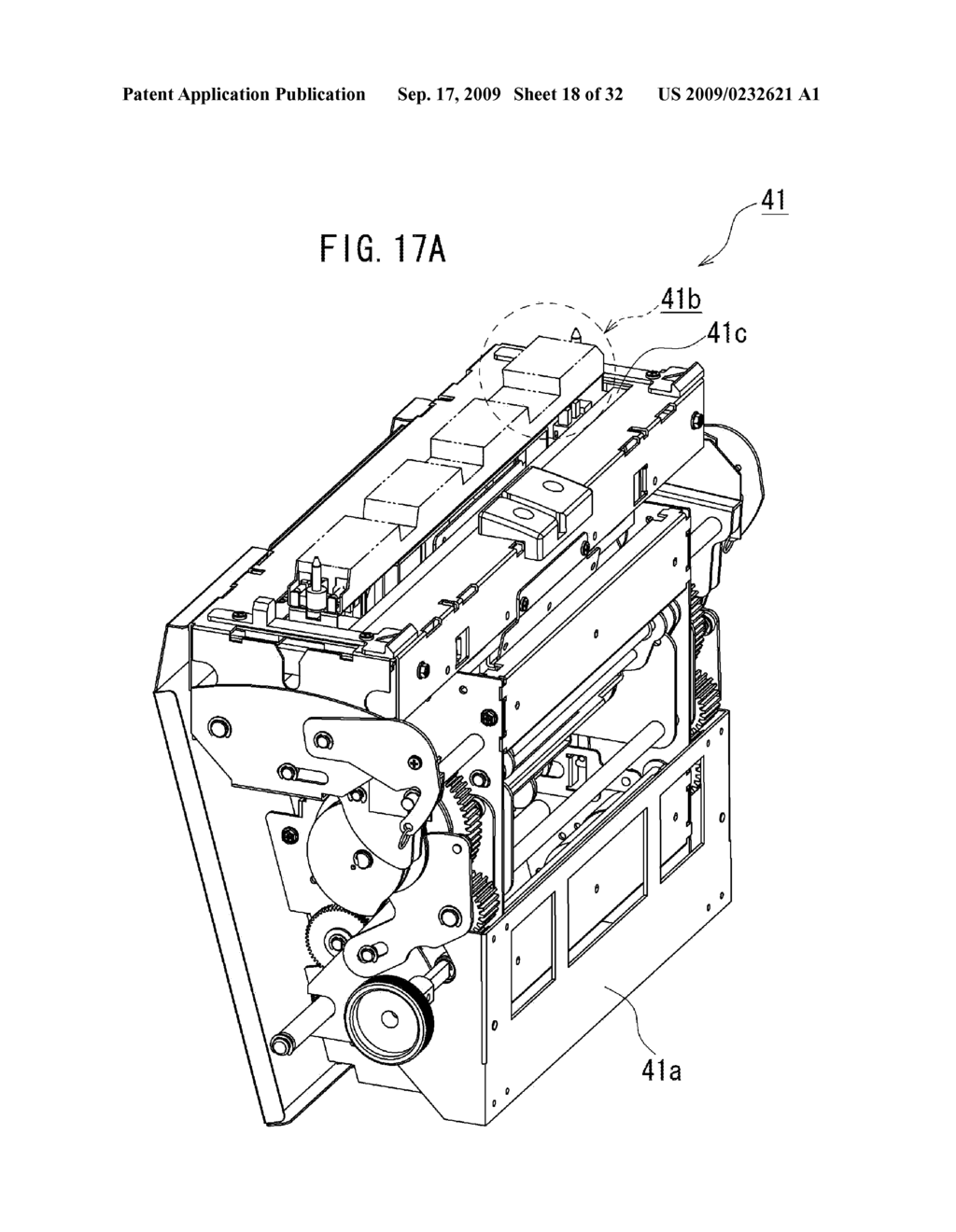 PAPER-SHEET HANDLING DEVICE - diagram, schematic, and image 19