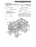 CART FOR A TRAILER HITCH diagram and image