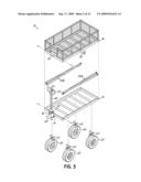 CART FOR A TRAILER HITCH diagram and image