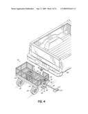 CART FOR A TRAILER HITCH diagram and image