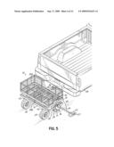 CART FOR A TRAILER HITCH diagram and image