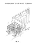 CART FOR A TRAILER HITCH diagram and image