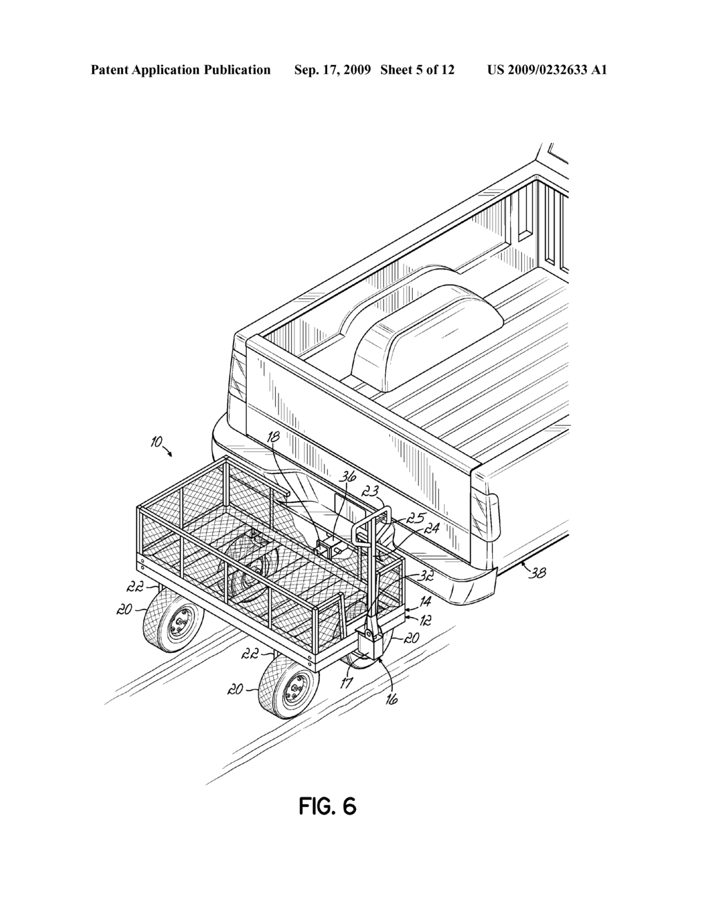 CART FOR A TRAILER HITCH - diagram, schematic, and image 06