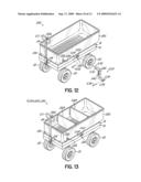 CART FOR A TRAILER HITCH diagram and image