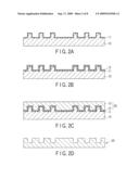 Method of Manufacturing Stamper, and Stamper diagram and image