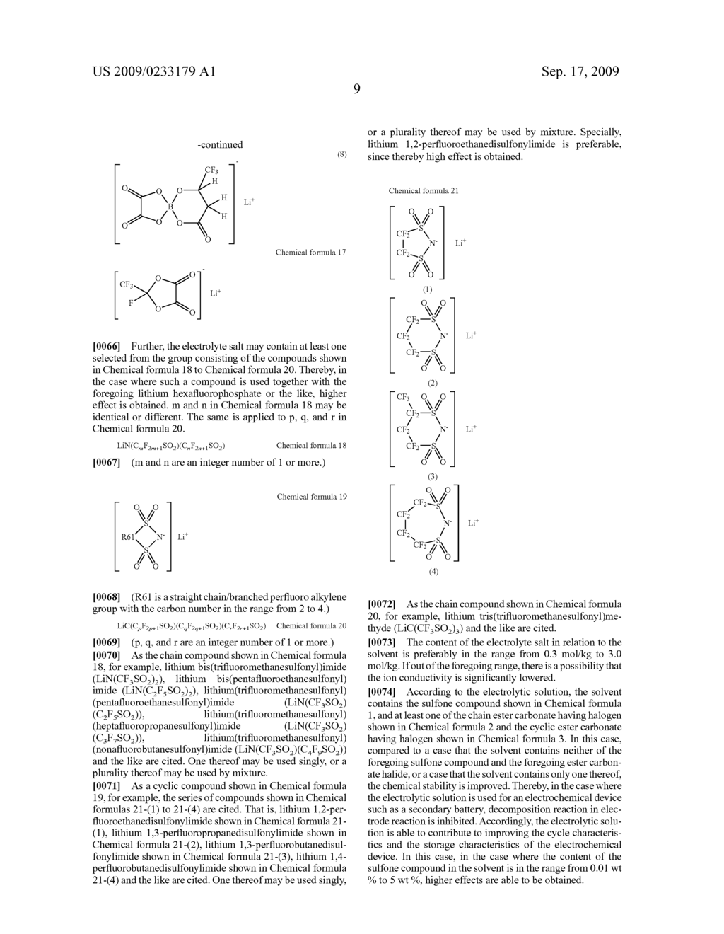 ELECTROLYTIC SOLUTION AND SECONDARY BATTERY - diagram, schematic, and image 18