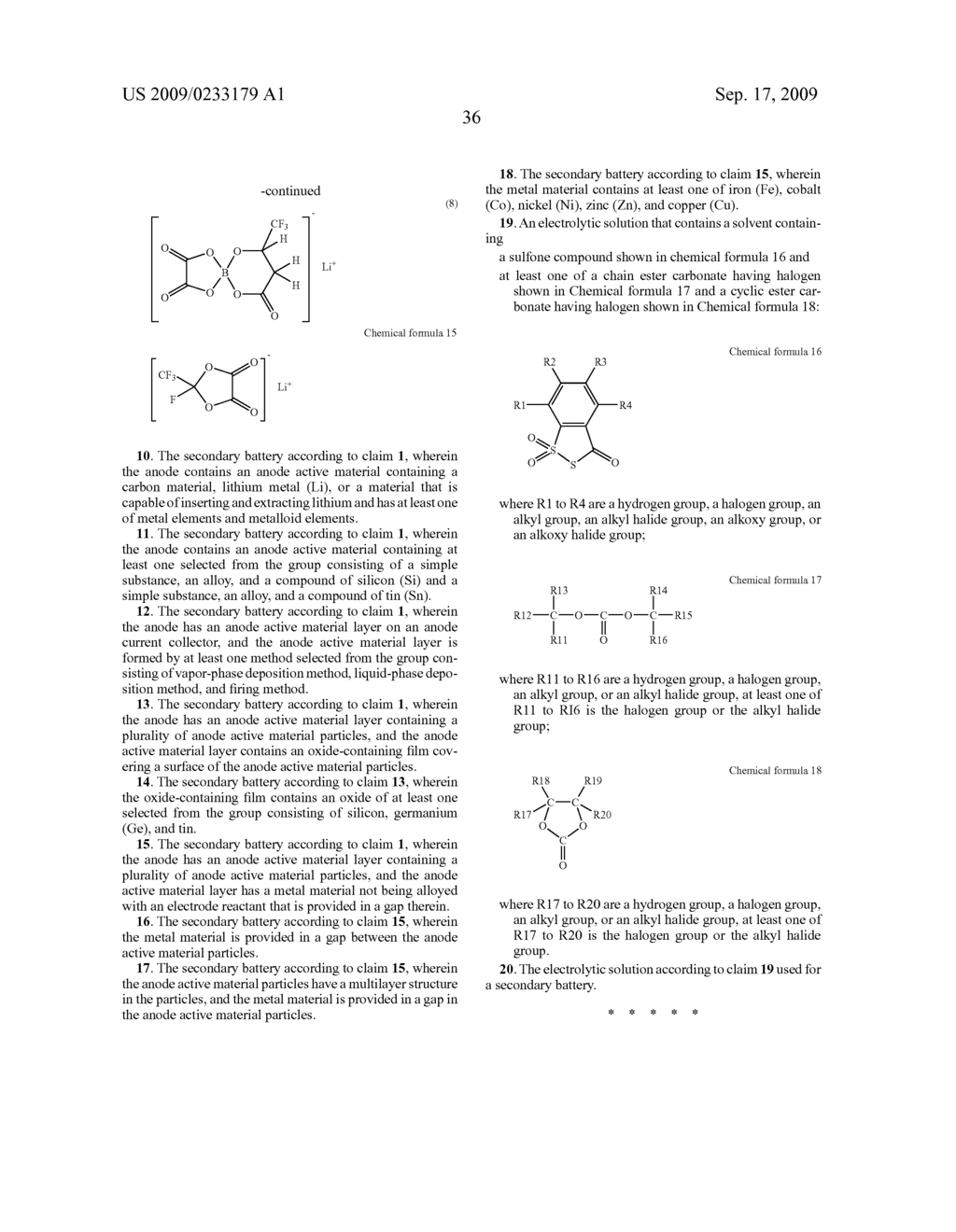 ELECTROLYTIC SOLUTION AND SECONDARY BATTERY - diagram, schematic, and image 45