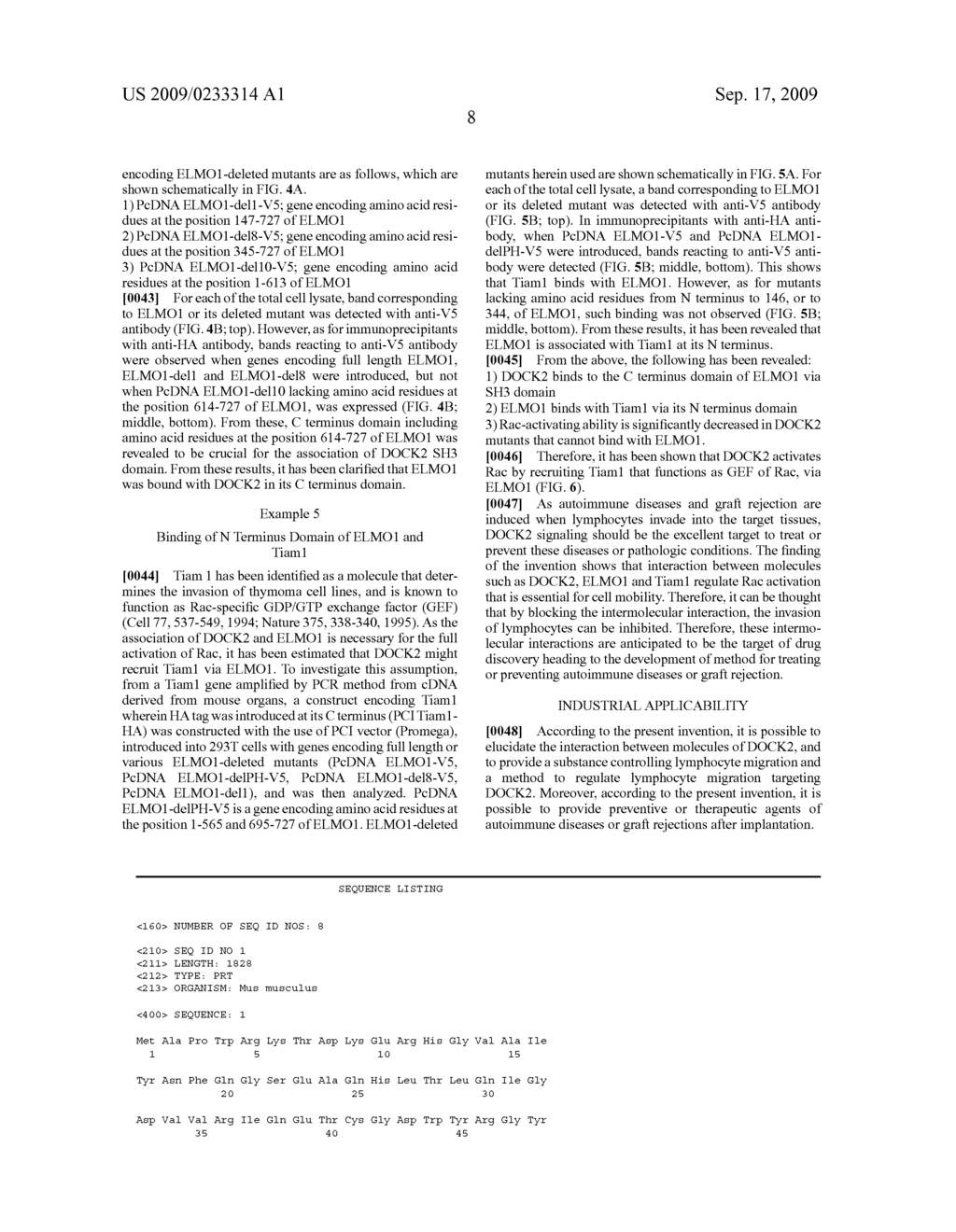 Functional domain and associated molecule of dock2 essentially required in lymphocyte migration - diagram, schematic, and image 15