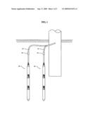 Ground Rod and Connection Sleeve Filled with Compound of Electric Conduction diagram and image